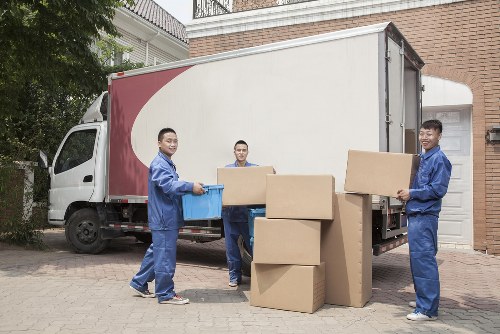 Van service for local moves in Barbican near residential and office buildings