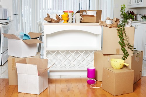 Removals van service for Barbican apartments and central London moves