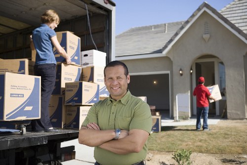 Local removals van covering Barbican and nearby City of London areas